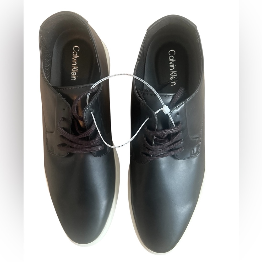 Calvin Klein Men's Black Oxfords